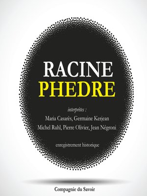 cover image of Phèdre de Racine